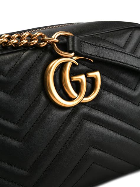 gucci black quilted crossbody with camo strap|Gucci handbags crossbody.